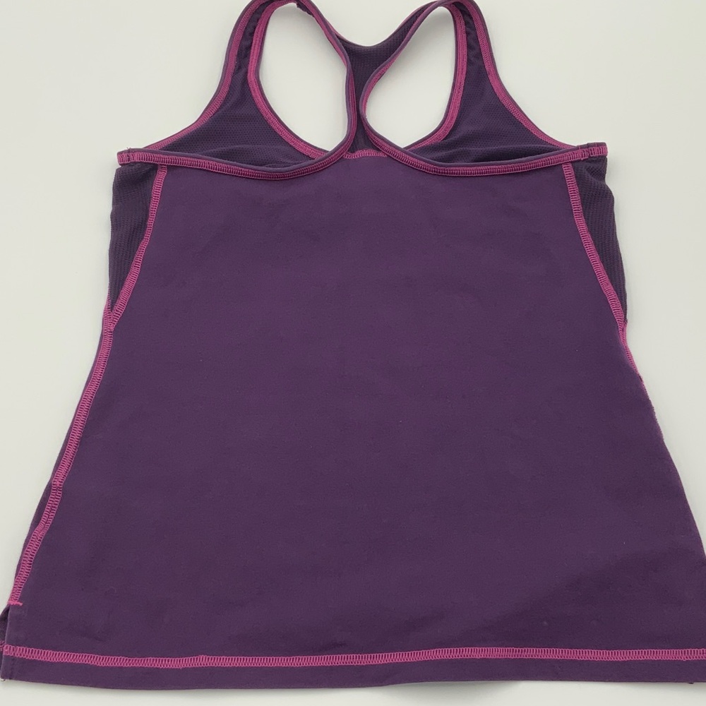 TWO Nike Dri-FIT Racerback Tanks - Royal Blue & Plum - Picture 5 of 9